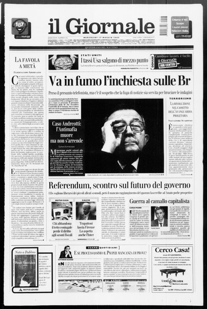 Il giornale : quotidiano del mattino